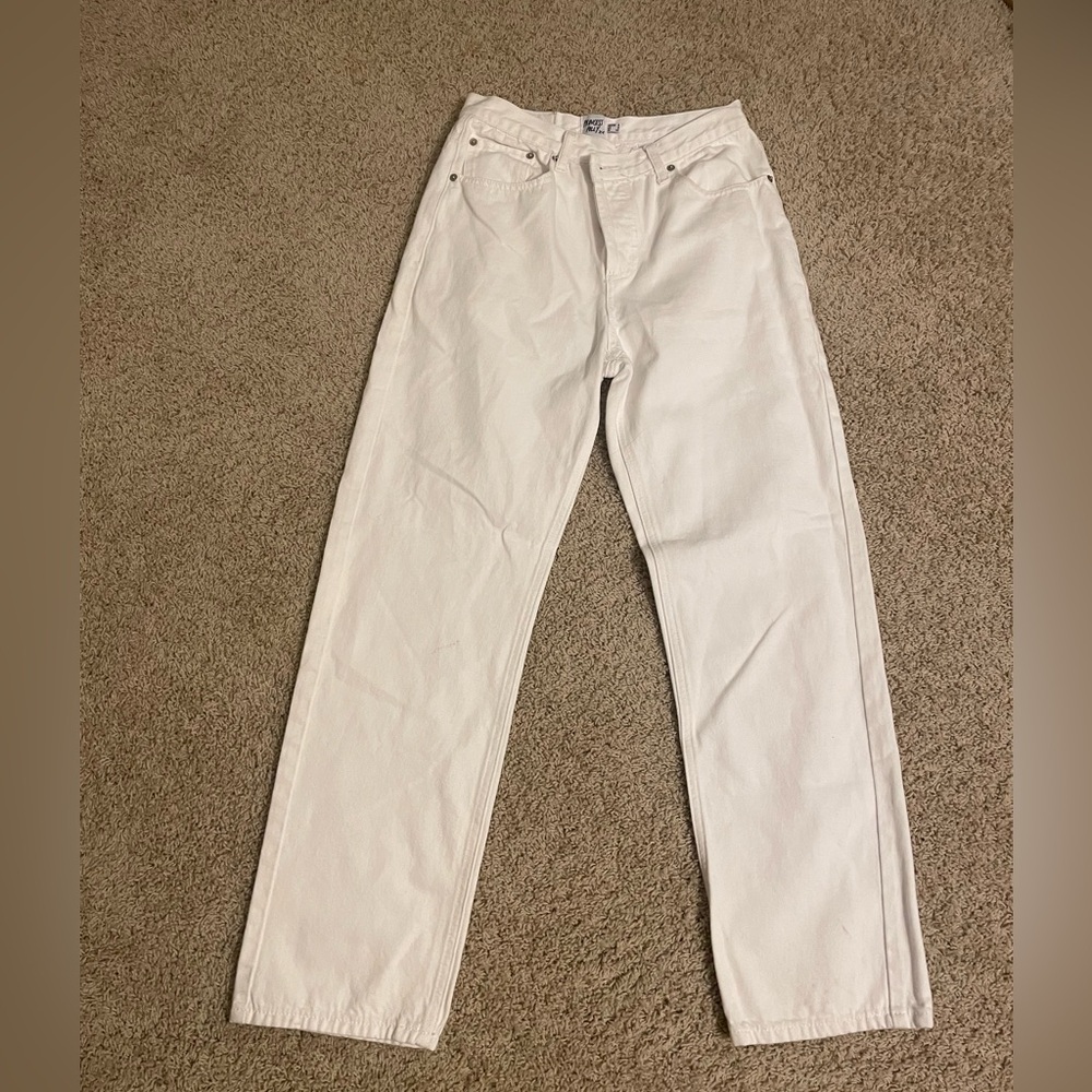 Women’s white jeans, princess Polly size 2